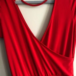 Red Express Jumpsuit